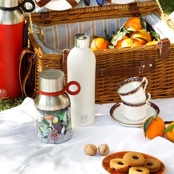Bugatti Paslanmaz Çelik La Vılle Desenli Yemek Termosu 500Ml BBF-LV500I3 - 3