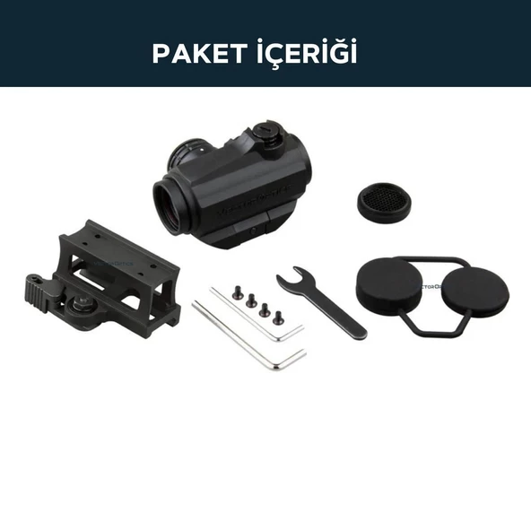 Vector Optics Maverick GEN3 1x22 Kauçuk Kaplı Red Dot Nişangah SCRD-38 - 5