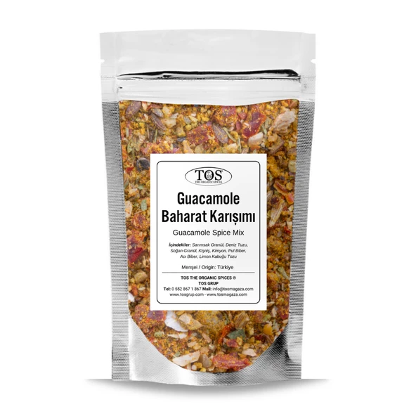 Guacamole Baharat Karışımı 250 gr (1. Kalite)