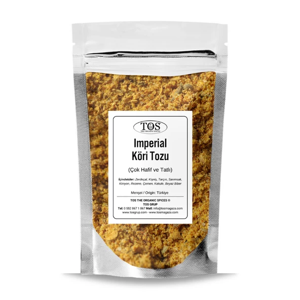 Imperial Köri Tozu (Çok Hafif ve Tatlı) 100 gr (1. Kalite)