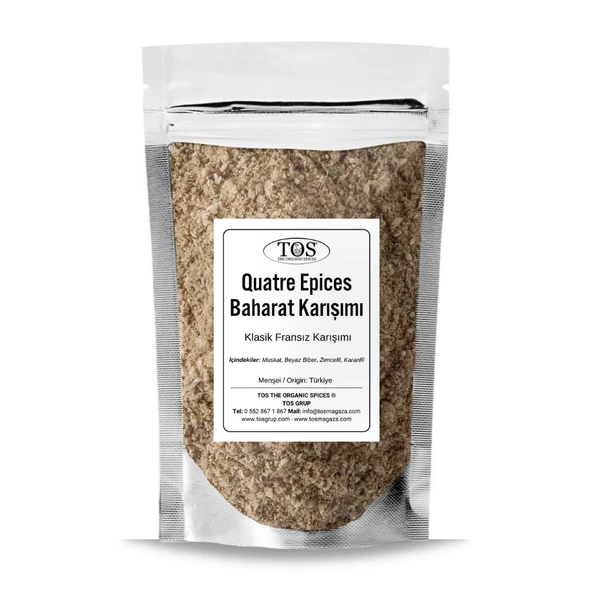Quatre Epices Baharat Karışımı 100 gr (1. Kalite) ürün görseli 1