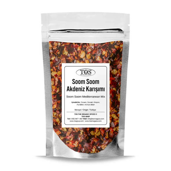 Soom Soom Akdeniz Susam Karışımı 500 gr (1. Kalite)