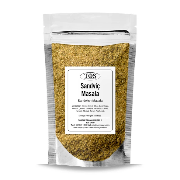 Sandviç Masala 250 gr (1. Kalite)