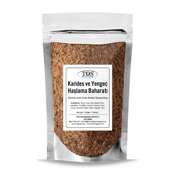 Karides ve Yengeç Haşlama Baharatı 500 gr (1. Kalite)
