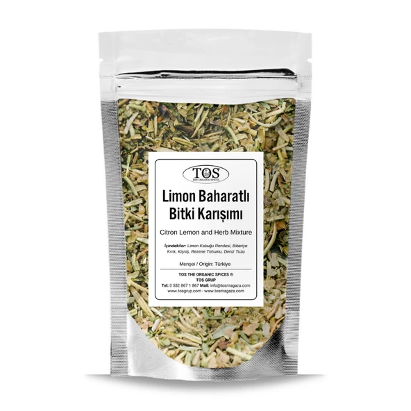 Citron Limon Baharatı ve Bitki Karışımı 500 gr (1. Kalite)