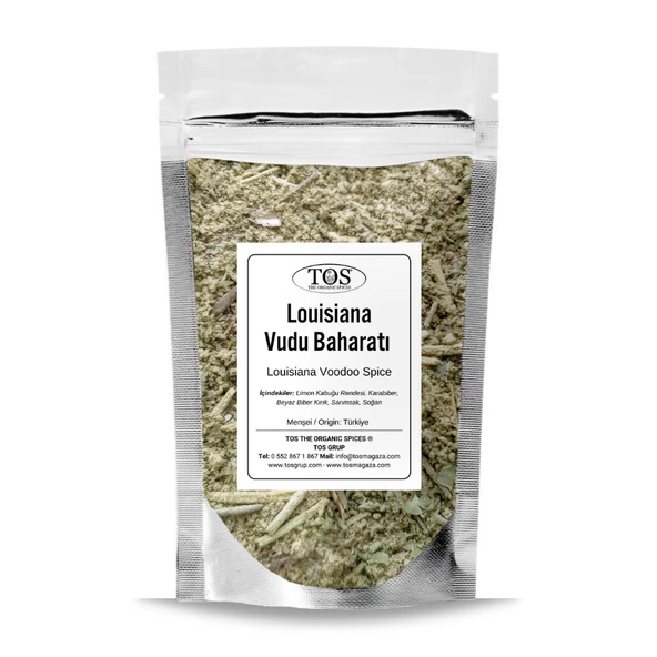 Louisiana Vudu Baharatı 100 gr (1. Kalite)
