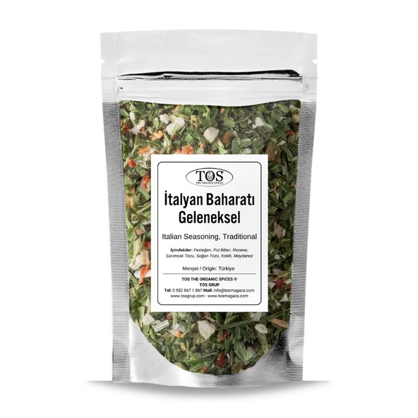 İtalyan Baharatı, Geleneksel 500 gr (1. Kalite)