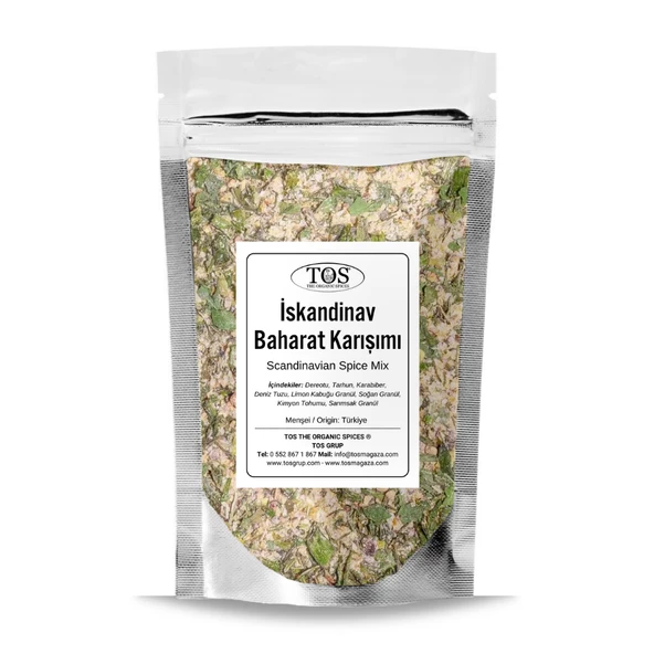 İskandinav Baharat Karışımı 500 gr (1. Kalite)