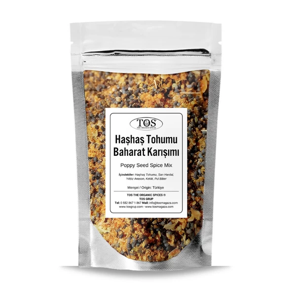 Haşhaş Tohumu Baharat Karışımı 100 gr (1. Kalite) ürün görseli
