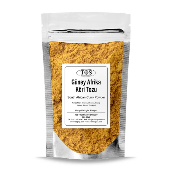 Güney Afrika Köri Tozu 500 gr (1. Kalite)