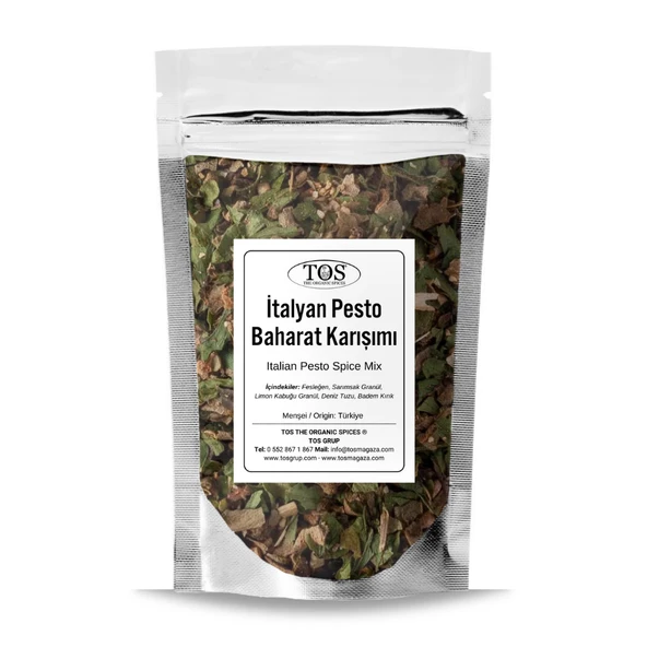 İtalyan Pesto Baharat Karışımı 250 gr (1. Kalite) ürün görseli 1