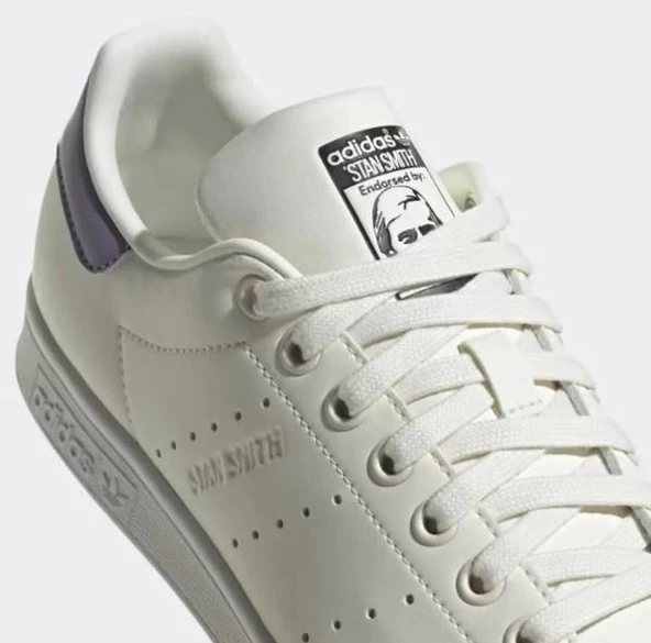 adidas STAN SMİTH Kadın Beyaz Sneaker HQ6653 - 4