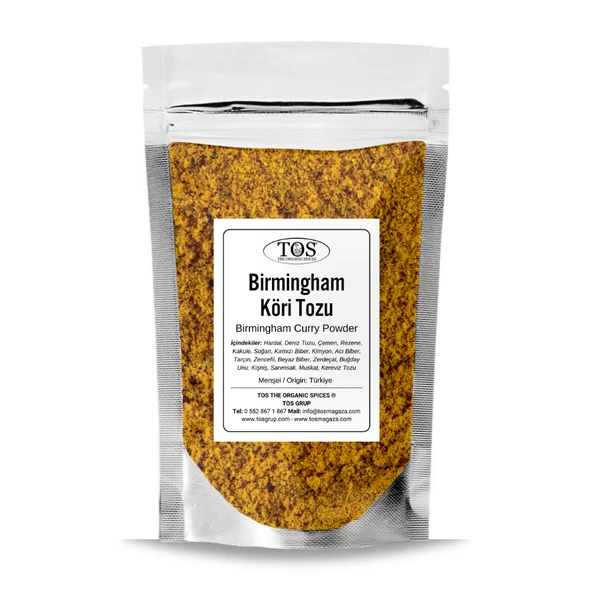 Birmingham Köri Tozu 500 gr (1. Kalite)