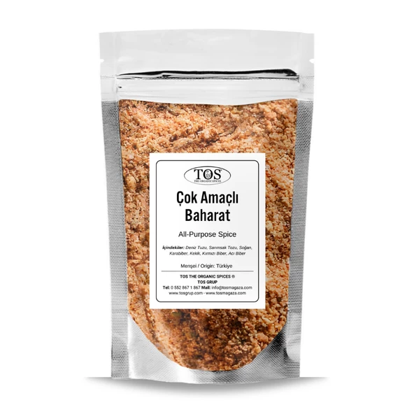 Çok Amaçlı Baharat 500 gr (1. Kalite)