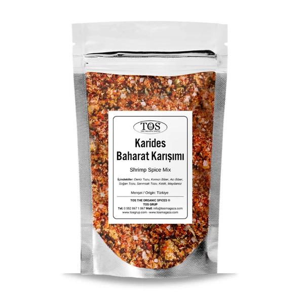 Karides Baharat Karışımı 100 gr (1. Kalite)