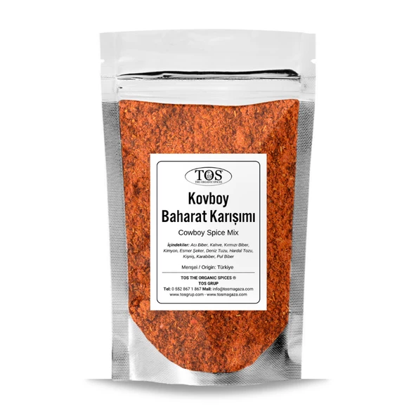 Kovboy Baharat Karışımı 100 gr (1. Kalite)