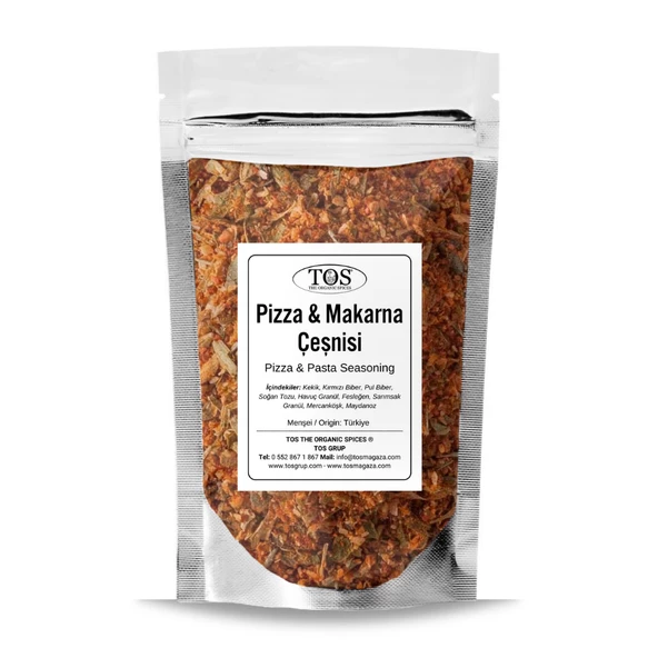 Pizza & Makarna Çeşnisi 100 gr (1. Kalite) ürün görseli