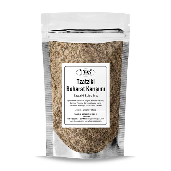Tzatziki Baharat Karışımı 500 gr (1. Kalite)