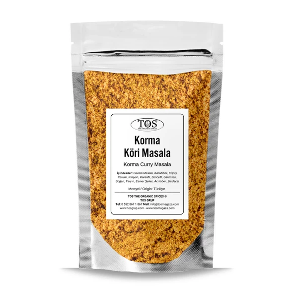 Korma Köri Masala 500 gr (1. Kalite)
