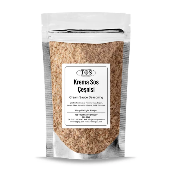 Krema Sos Çeşnisi 250 gr (1. Kalite) ürün görseli 1
