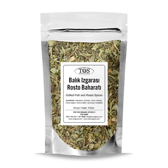 Balık Izgarası ve Rosto Baharatı 500 gr (1. Kalite)