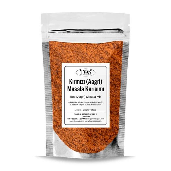 Ev Yapımı Kırmızı (Aagri) Masala Karışımı 500 gr (1. Kalite) ürün görseli