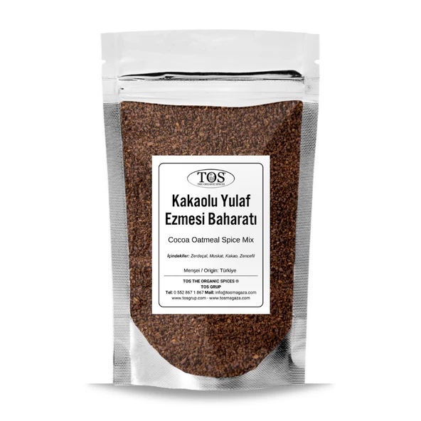 Kakaolu Yulaf Ezmesi Baharatı 100 gr (1. Kalite)