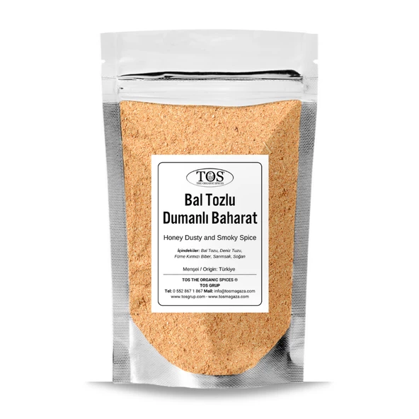 Bal Tozlu ve Dumanlı Baharat 100 gr (1. Kalite)