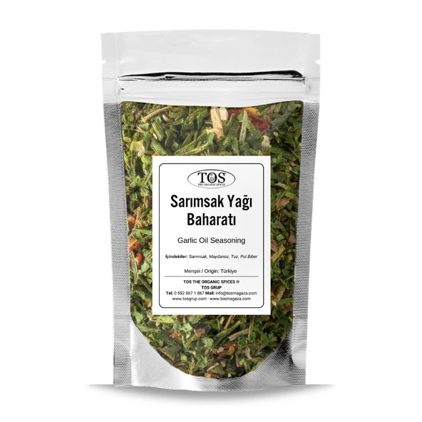 Sarımsak Yağı Baharatı 500 gr (1. Kalite)