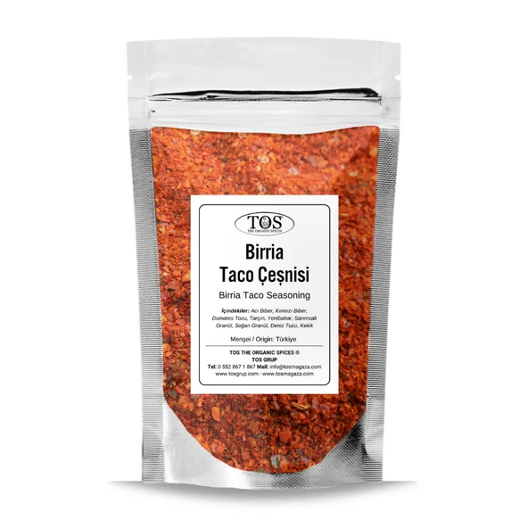 Birria Taco Çeşnisi 500 gr (1. Kalite)
