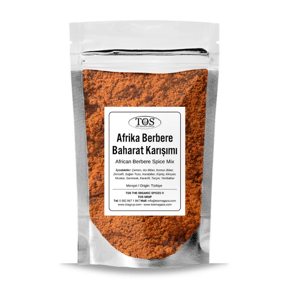 Afrika Berbere Baharat Karışımı 250 gr (1. Kalite)