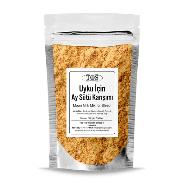 Dinlendirici Uyku İçin Ay Sütü Karışımı 100 gr (1. Kalite)