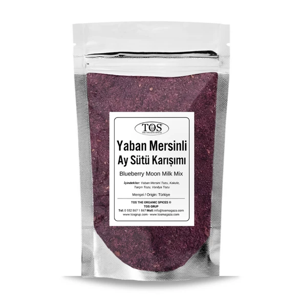 Yaban Mersinli Ay Sütü Karışımı 500 gr (1. Kalite)