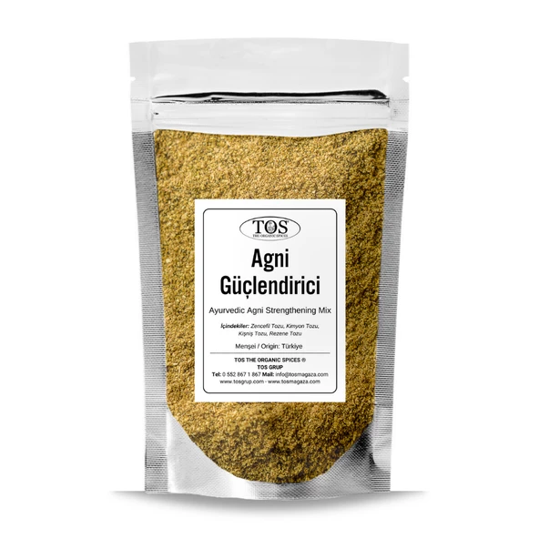 Ayurveda Agni Güçlendirici Karışım 250 gr (1. Kalite)