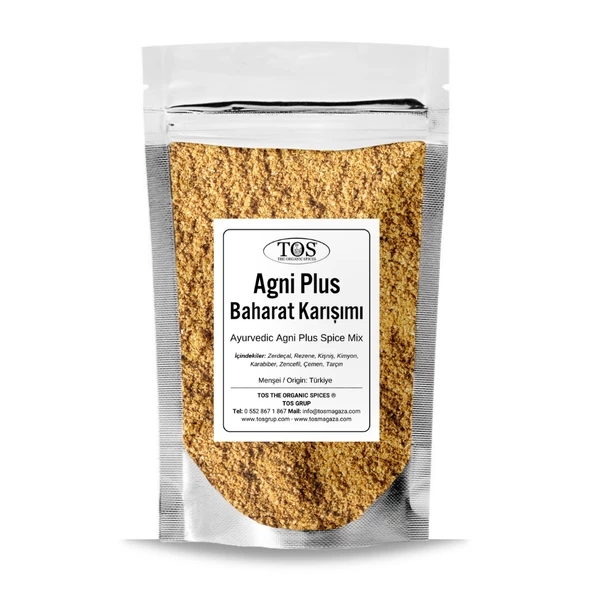 Ayurveda Agni Plus Baharat Karışımı 250 gr (1. Kalite)