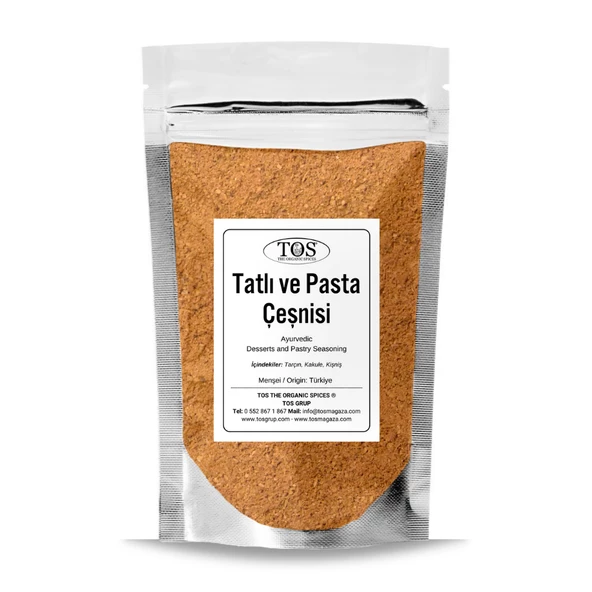 Ayurveda Tatlı ve Pasta Çeşni 100 gr (1. Kalite)