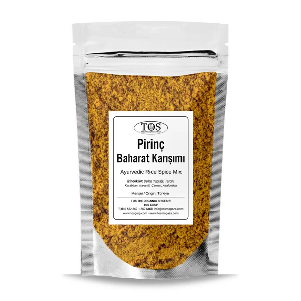 Ayurveda Pirinç Baharat Karışımı 100 gr (1. Kalite)