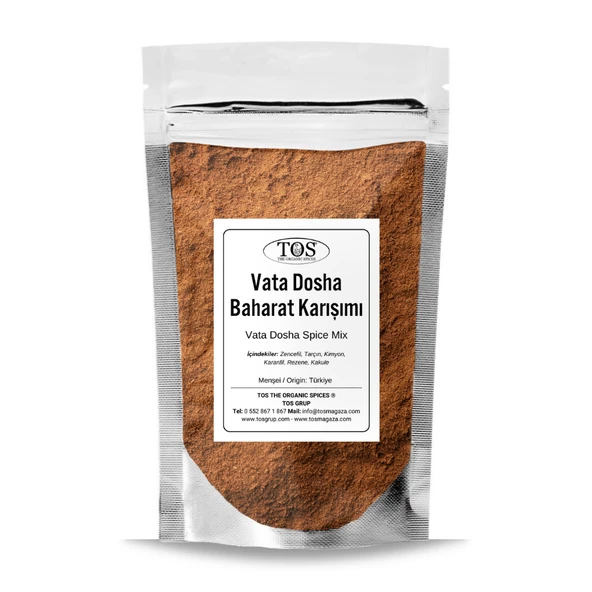 Ayurveda Vata Dosha Baharat Karışımı 250 gr (1. Kalite) ürün görseli 1