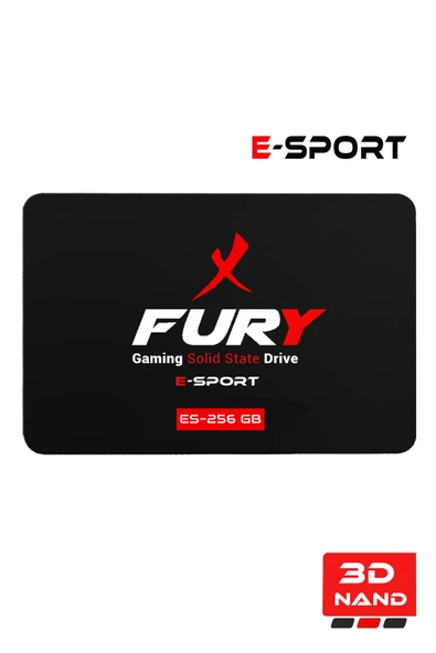 Fury E-sport 256 Gb 550mb-500mb/s Sata3 2,5 Gaming Ssd