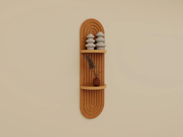 Rafino Bambu Dekoratif Raf