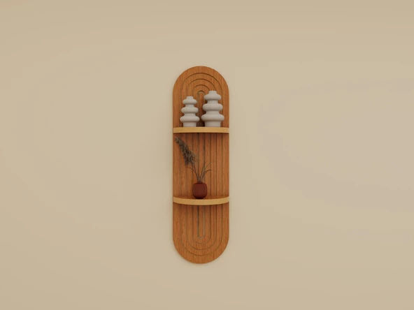 Rafino Bambu Dekoratif Raf - 2