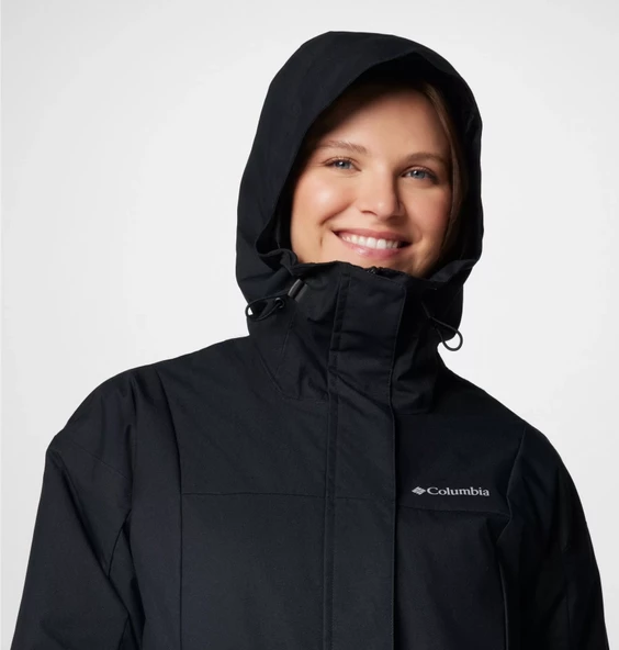 Columbia Hikebound II Long Insulated Jacket Kadın Mont WL2638-010 - Resim 5