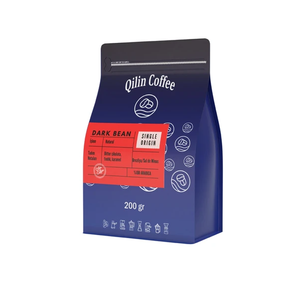 Dark Bean 200 G Espresso & Filtre Kahve