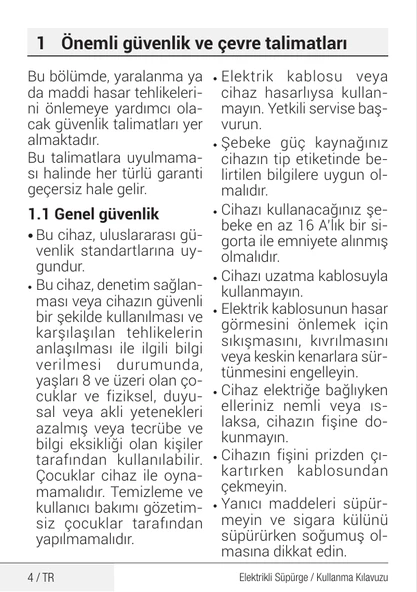 Altus Al 6323 Bs Toz Torbalı Süpürge - 4