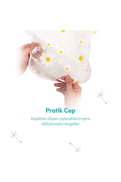 Sevi Bebe Büyük Eva Önlük Papatya - 5