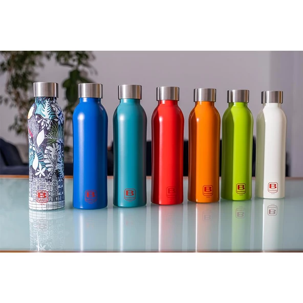 Bugatti Twin Paslanmaz Çelik La Vılle Desenli Termos 500Ml BBT-LV500IS - 6