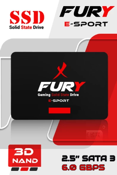 Fury E-sport 512 Gb 550mb-500mb/s Sata3 2,5 Gaming Ssd - 4