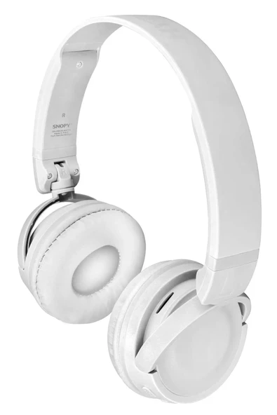 Snopy Sn-xbk33 Batty Beyaz Bluetooth 5.0 Tf Kart Özellikli Katlanabilir Kulak Üstü Kulaklık - 4