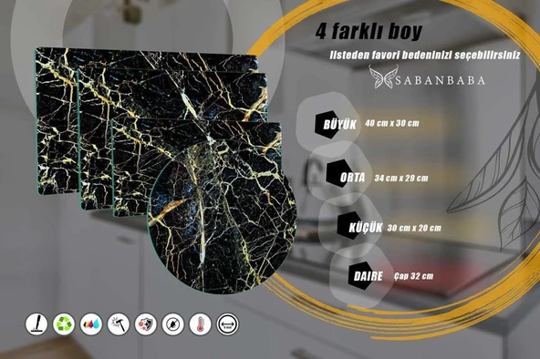 CAM KESME TAHTASI 156  MODEL 29X34 CM - Resim 4