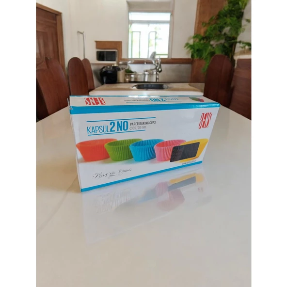 2 NO (35X20) KAHVERENGİ KAPSÜL 1.000'Lİ - Resim 2